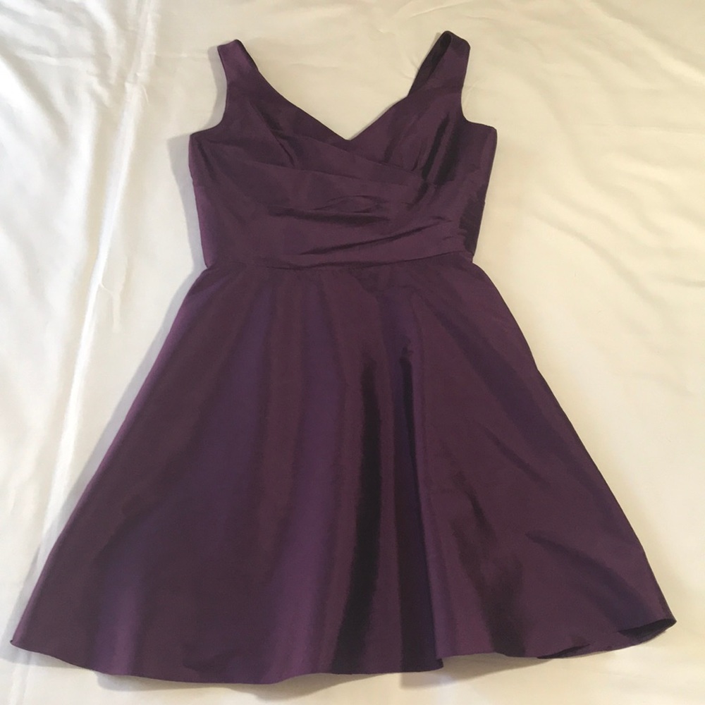 Purple Alfred Sung Dress